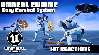 Hit Reaction After Attacks | How To Create Basic Melee Combat System in Unreal Engine 5