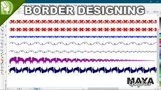 Border designing in coreldraw