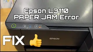 Epson L3110 Paper Jam fix🦾