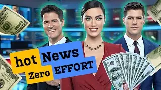 Create A News Channel Using AI | AI Avatar | Video Generator Free | News Presenter | Canva & ChatGPT