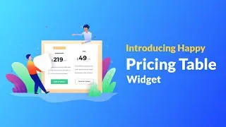 How to create a quick and simple Pricing Table using Happy Addons.