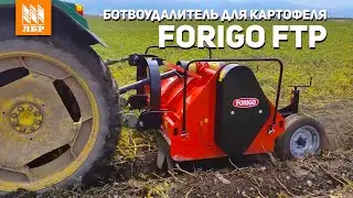 Чем срезать ботву перед уборкой картофеля? Обзор ботвоудалителя FORIGO FTP 4x75