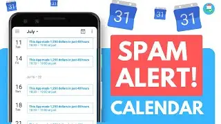 How to Stop Google Calendar SPAM in 2019