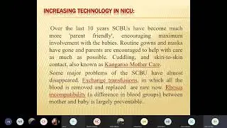 Topic - Organization of NICU | Group - B.Sc. III Year | Metro College of Nursing