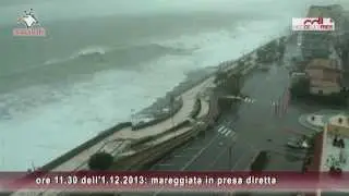 Ciclone Nettuno, mareggiata a Catanzaro Lido  (1 dicembre 2013)