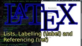 Learn LaTeX Tutorial (2): Labels, References and Lists (ordered and unordered)