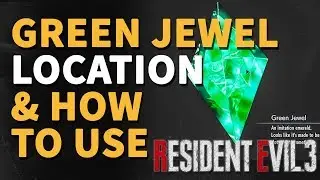 Green Jewel Location Resident Evil 3 (How to use Green Jewel)