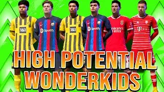 NEW FIFA 23 WONDERKIDS IN EVERY POSISTION | FIFA 23 WONDERKIDS CAREER MODE UNDER A MILLION