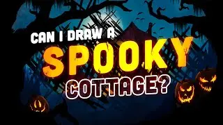 How to Draw a Spooky Cottage | Game Art