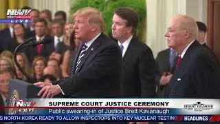 PUBLIC APOLOGY: President Trump Says Justice Kavanaugh Is Innocent Of All Accusations