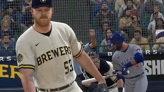 MLB The Show 20 - Chicago Cubs vs Milwaukee Brewers | 5 Inning Game (MLB 20 The Show Gameplay)