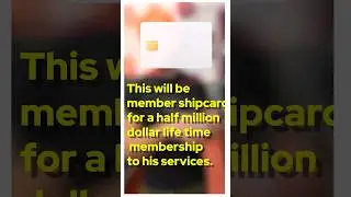 Unlocking exclusive perks with a membership card worth half a million 💳✨