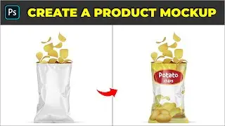 How to create product mockup design - Photoshop Tutorial