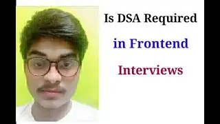 is DSA important for front end developer ||  in hindi || priyog educational