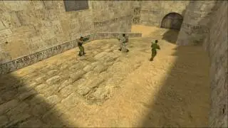 Counter Strike - the "impossible" mission, 3 guys vs 17 bots