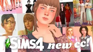 *NEW* FEMALE CC FINDS (maxis match clothes, accessories, & hairs) 💕 | sims 4