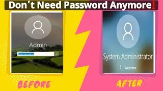 Turn OFF PC Login Password 2023 | Remove Password From Windows | Disable Lock Screen on Windows