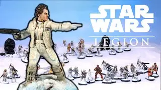 Painting the Hoth Rebel Army from Empire Strikes Back in Miniature for Star Wars: Legion