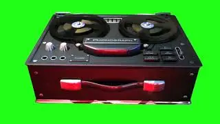 Copyright free green screen audio speaker  tap Full HD 1080p