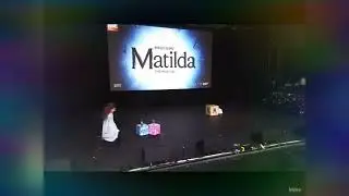 Matilda the musical naughty performances #broadway #matildas