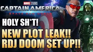 NEW CAPTAIN AMERICA LEAK IS REAL AND SETS UP RDJ DOCTOR DOOM!!