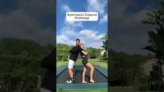 Game of Copycat ‼️ #gymnastics #trampoline #copycat #challenge