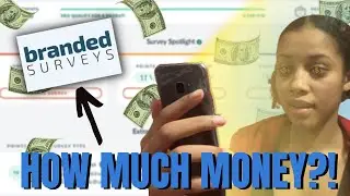 I Tried To ACTUALLY Do Surveys For Money (BRANDED SURVEYS Test & Review )