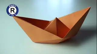 HOW TO FOLD A PAPER SHIP? HOW TO MAKE A PAPER BOAT. PAPER SHIP. ORIGAMI. 