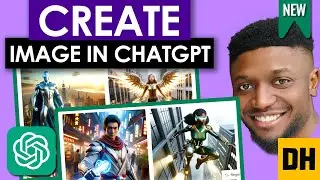 How to Create Images or Thumbnails in ChatGPT with Dall-E 3 | Create AI Art with ChatGPT New Feature