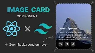 Custom card component in ReactJS and TailwindCSS under 3 minutes