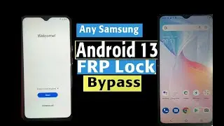 Samsung Frp Bypass Android 13 | Samsung Android 13 Google Account bypass