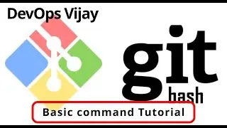 Git Bash Basic command Tutorial (DevOps) | Part -1 | Git pull Fetch push | Beginner