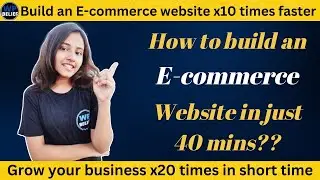 Fastest and Convenient way to build E-commerce website 😲😮?? Build an E-commerce website