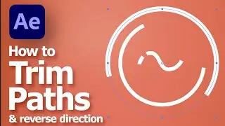 After Effects Trim Paths and Reverse Direction, for motion graphics