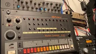 TR-808 + Sherman Filterbank  + Analog Heat