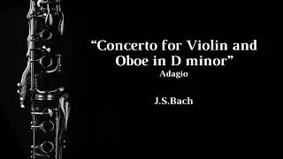 Concerto for violin and oboe in D minor (A.Vivaldi) - Clarinet Solo + Musical Accompaniment