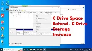 C drive storage Extend ! Increase space of c drive 