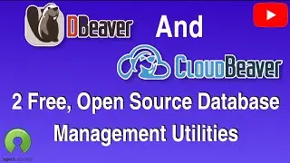 dBeaver and CloudBeaver, 2 free, open source, self hosted database management tools for multiple dbs