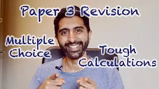 Tough Calculations - Hard Multiple Choice Questions - Awesome Paper 3 Revision (AQA/OCR)