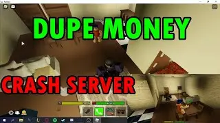 ROBLOX DaHood DUPE MONEY(CRASH SERVER)