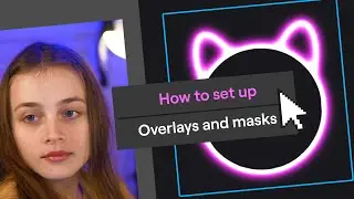 How to Add Webcam Overlay & Camera Masks in OBS | qoqsik