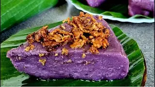 Kung mahilig ka sa mga kakanin sigurado akong magugustuhan mo ang resipeng ito! Ube kalamay lansong