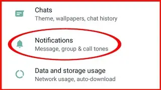 Whatsapp Notification Settings | How To Enable & Disable Whatsapp Notification Setting