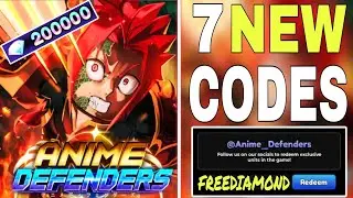 🔥NEW CODES🔥ANIME DEFENDERS CODES JULY 2024 - ROBLOX ANIME DEFENDERS CODES 2024