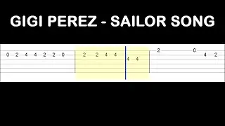 Gigi Perez – Sailor Song (Easy Guitar Tabs Tutorial)