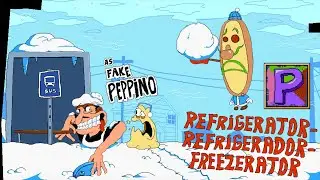 Scuffed Fridge P-Rank as the playable Fake Peppino