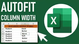 Microsoft Excel Autofit Column Width (2024 Version)