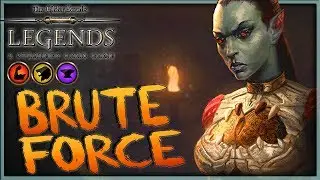 [TES LEGENDS] Brutal Power-  Midrange Redoran Deck Guide & Gameplay 🗡️ Houses of Morrowind
