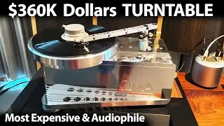 $360,000 Dollars 🔥 TURNTABLE 🔥 Most EXPENSIVE and AUDIOPHILE Sounding Analog High-End System