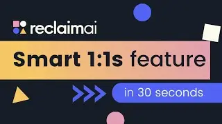 Reclaim.ai Smart 1:1s | Automatic Meeting Scheduling for Google Calendar